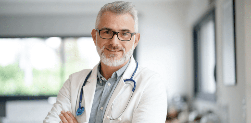 A doctor ready to complete CPD Hours